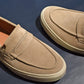 “Kelly” Coin Loafer, Beige Comfort Shoes, Vibram Cup Sole, US size 5 1/2 ~ 10