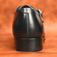 “RM1015D” Double Monk Strap, Black Dress Shoes, Annonay Vocalou, Hand welted, US size 5 1/2 ~ 10