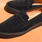 “Kelly” Coin Loafer, Black Comfort Shoes, Vibram Cup Sole, US size 5 1/2 ~ 10