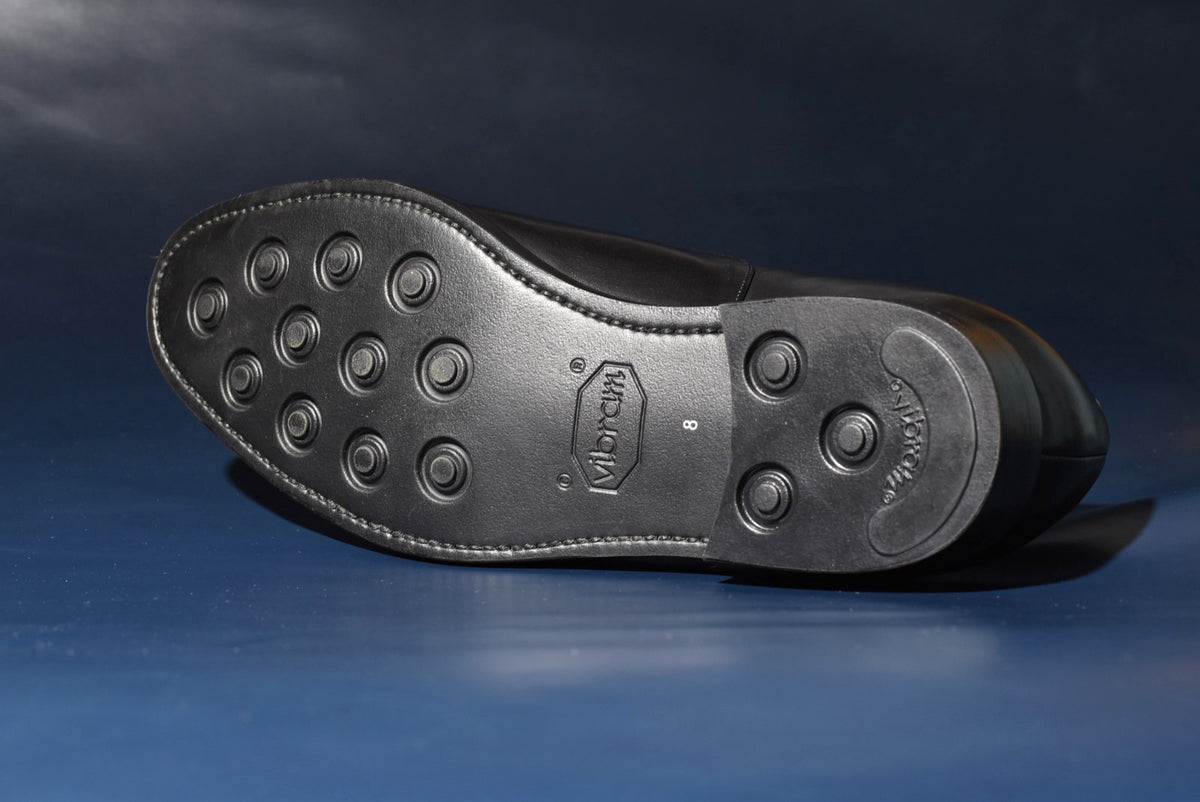 “5641RⅡ” Punched Cap Toe, Black Dress Shoes, Goodyear welted, US size 5 1/2 ~ 10