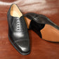 “Lantis” Combination Lazyman, Black Dress Shoes, Horween Hatch Grain & Weinheimer Box calf, J&F.J BAKER Oak Bark Outsole, Hand welted, US size 5 1/2 ~ 10