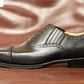 “Lantis” Combination Lazyman, Black Dress Shoes, Horween Hatch Grain & Weinheimer Box calf, J&F.J BAKER Oak Bark Outsole, Hand welted, US size 5 1/2 ~ 10