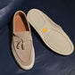 “Sirius” Tasseled Loafer, Beige Comfort Shoes, Vibram Cup Sole, US size 5 1/2 ~ 10