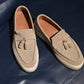 “Sirius” Tasseled Loafer, Beige Comfort Shoes, Vibram Cup Sole, US size 5 1/2 ~ 10