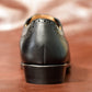 “Lantis” Combination Lazyman, Black Dress Shoes, Horween Hatch Grain & Weinheimer Box calf, J&F.J BAKER Oak Bark Outsole, Hand welted, US size 5 1/2 ~ 10
