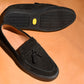 “Sirius” Tasseled Loafer, Black Comfort Shoes, Vibram Cup Sole, US size 5 1/2 ~ 10