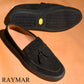 “Sirius” Tasseled Loafer, Black Comfort Shoes, Vibram Cup Sole, US size 5 1/2 ~ 10