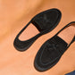 “Sirius” Tasseled Loafer, Black Comfort Shoes, Vibram Cup Sole, US size 5 1/2 ~ 10