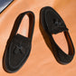 “Sirius” Tasseled Loafer, Black Comfort Shoes, Vibram Cup Sole, US size 5 1/2 ~ 10