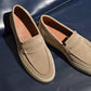 “Kelly” Coin Loafer, Beige Comfort Shoes, Vibram Cup Sole, US size 5 1/2 ~ 10