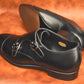 “RM1015D” Double Monk Strap, Black Dress Shoes, Annonay Vocalou, Hand welted, US size 5 1/2 ~ 10