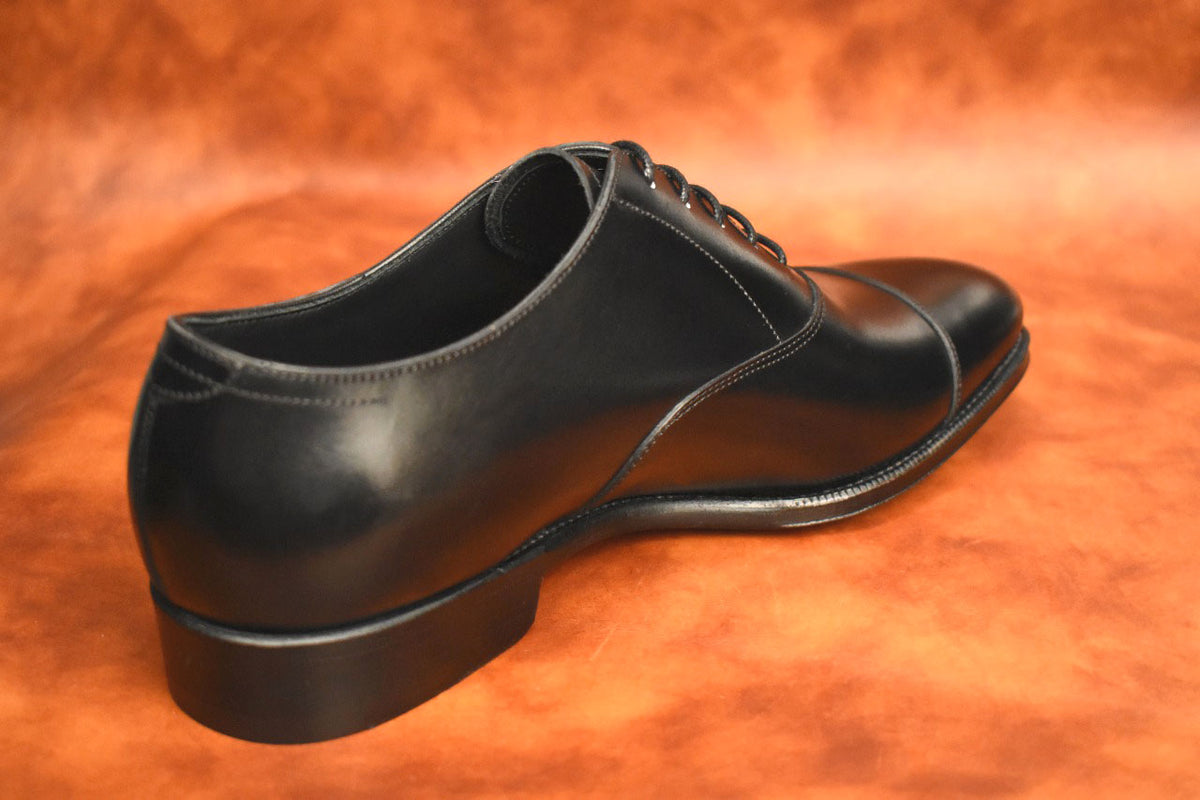 “RM115SⅡ” Cap toe, Black Dress Shoes, ILCEA SETANIL, Hand welted, US size 5 1/2 ~ 10