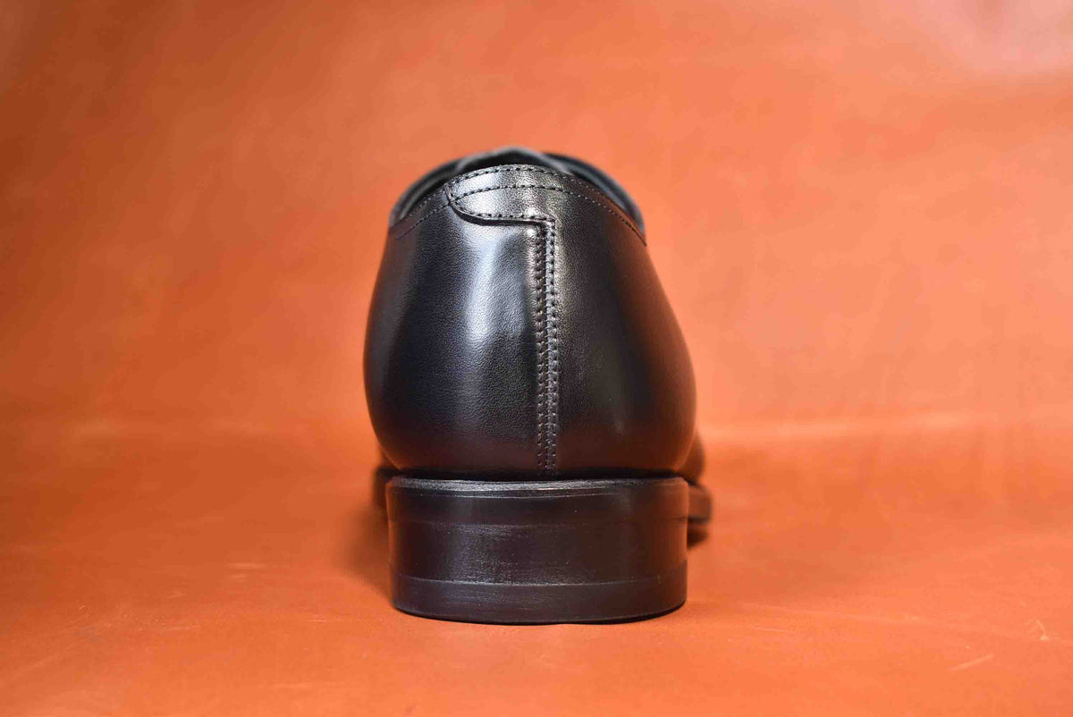 “MayⅡ” Cap toe, Black Dress Shoes, Goodyear welted, US size 5 1/2 ~ 10