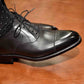 “MayⅡ” Cap toe, Black Dress Shoes, Goodyear welted, US size 5 1/2 ~ 10