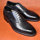 “MayⅡ” Cap toe, Black Dress Shoes, Goodyear welted, US size 5 1/2 ~ 10