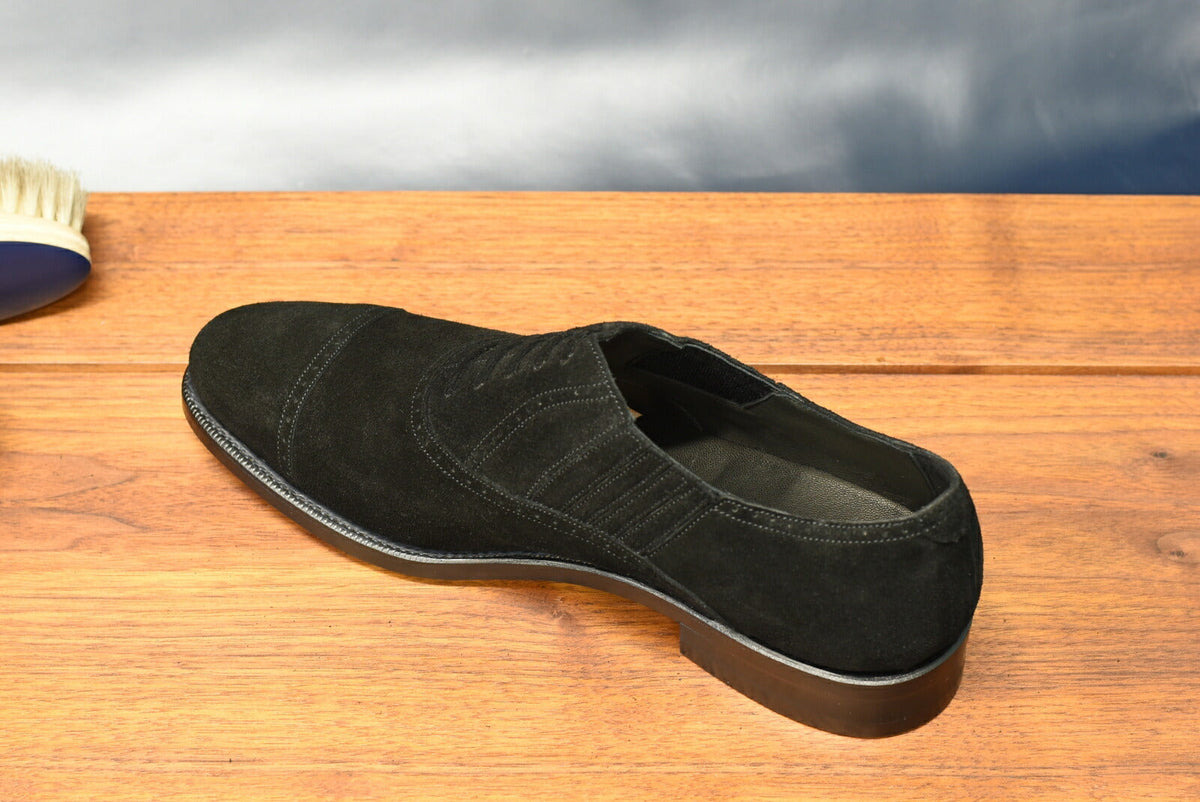 “Steve” Lazyman, Black Dress Shoes, Goodyear welted, US size 5 1/2 ~ 10