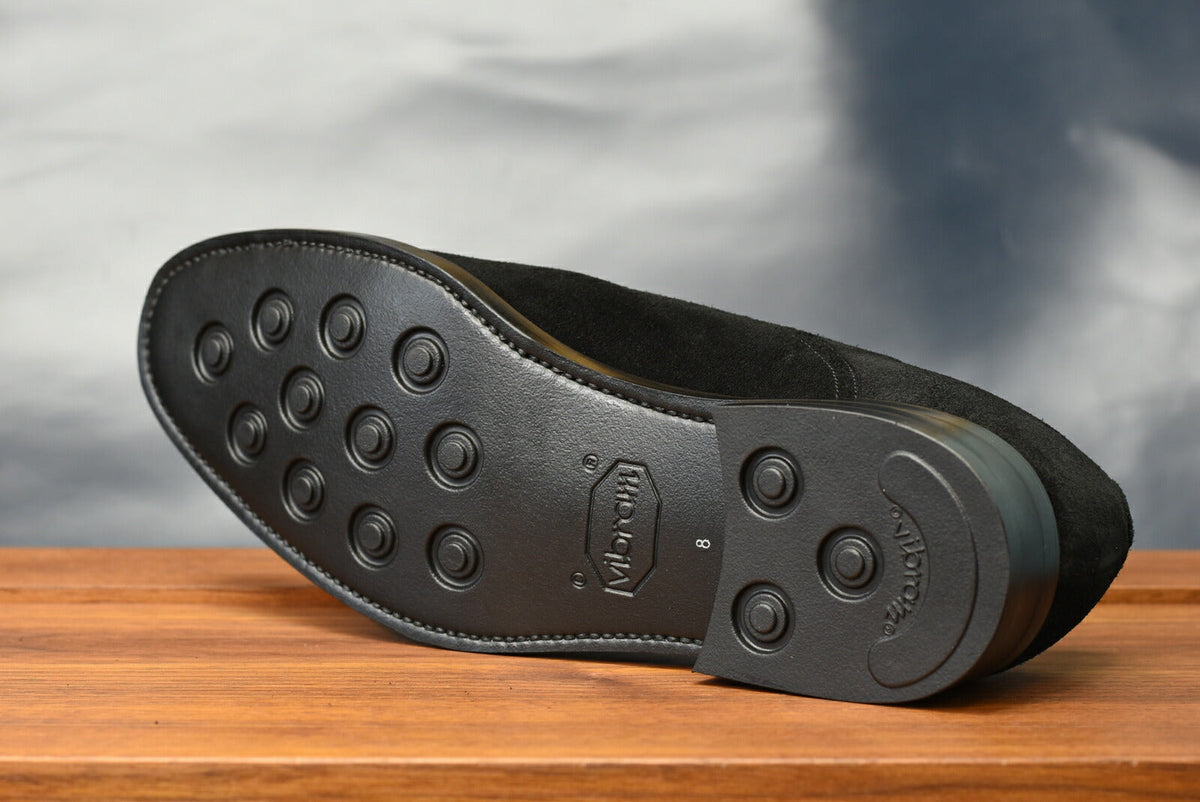 “Steve” Lazyman, Black Dress Shoes, Goodyear welted, US size 5 1/2 ~ 10
