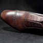 “Lily” Adelaide, Dark Brown Dress Shoes, Zonta Museum Calf, Hand welted, US size 5 1/2 ~ 10