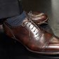“Lily” Adelaide, Dark Brown Dress Shoes, Zonta Museum Calf, Hand welted, US size 5 1/2 ~ 10