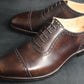 “Lily” Adelaide, Dark Brown Dress Shoes, Zonta Museum Calf, Hand welted, US size 5 1/2 ~ 10