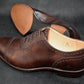 “Lily” Adelaide, Dark Brown Dress Shoes, Zonta Museum Calf, Hand welted, US size 5 1/2 ~ 10