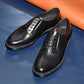 “OrsonⅡ” Plain Toe Derby, Black Dress Shoes, Double Sole, Goodyear welted, US size 5 1/2 ~ 10