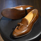“Raffy” Tasseled Loafer, Brown Dress Shoes, Goodyear welted, US size 5 1/2 ~ 10