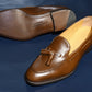 “Raffy” Tasseled Loafer, Brown Dress Shoes, Goodyear welted, US size 5 1/2 ~ 10