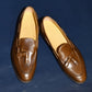 “Raffy” Tasseled Loafer, Brown Dress Shoes, Goodyear welted, US size 5 1/2 ~ 10